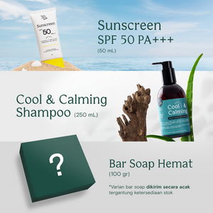 Biotalk Bundle PROTECTION | Sunscreen SPF 50++ | Shampoo Cool & Calming
