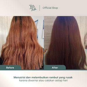 [NEW LAUNCH] Biotalk Roots Strength Shampoo I 250ml I Non SLS/SLES I Natural I Perawatan Rambut Rontok Karena Catokan Styling Hairdryer Kering Rontok Karena Pewarnaan Rambut