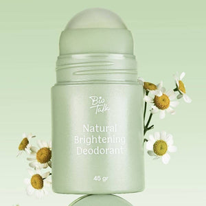 [NEW LAUNCH] Biotalk Natural Brightening Deodorant | 30ml | Non Aluminium | Natural | Deodoran Alami | Menahan Bau Badan dan Mencerahkan Ketiak