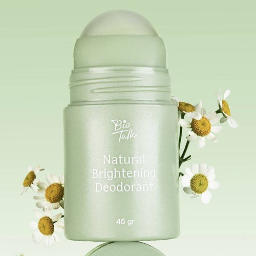 [NEW LAUNCH] Biotalk Natural Brightening Deodorant | 30ml | Non Aluminium | Natural | Deodoran Alami | Menahan Bau Badan dan Mencerahkan Ketiak